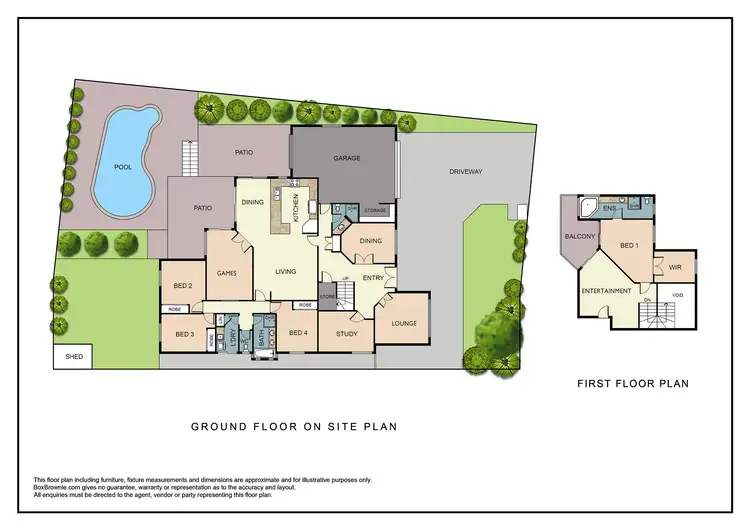 Floorplan of Homely house listing, 31 Ten Seldam Circle, Winthrop WA 6150