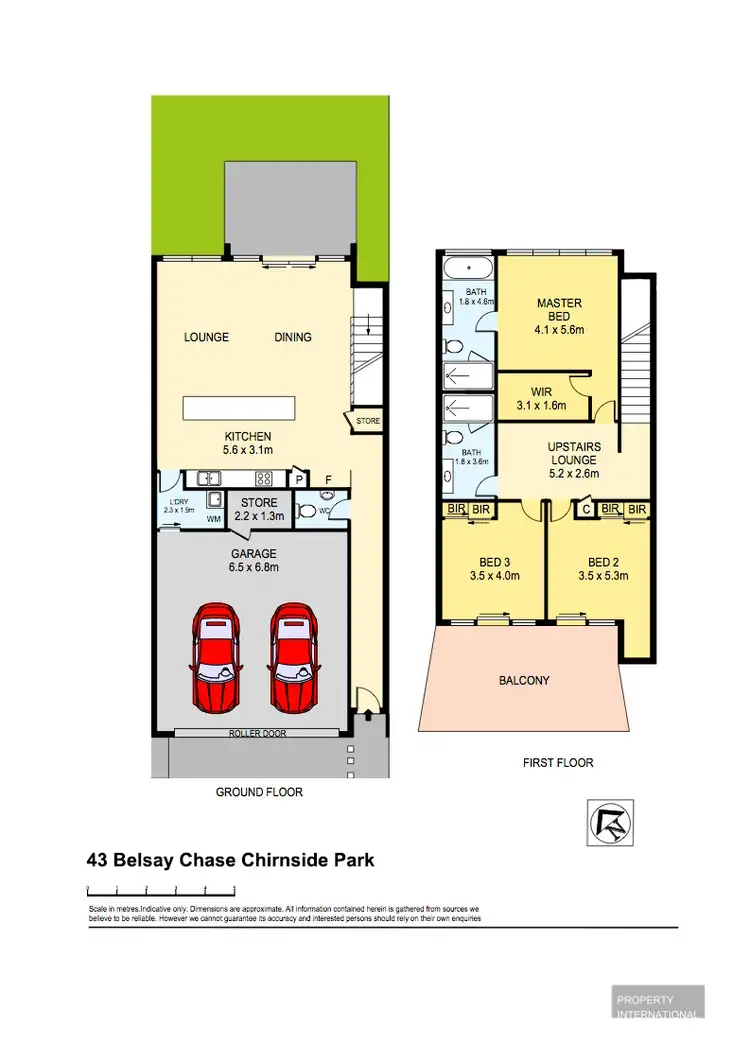Floorplan of Homely house listing, 43 Belsay Chase, Chirnside Park VIC 3116