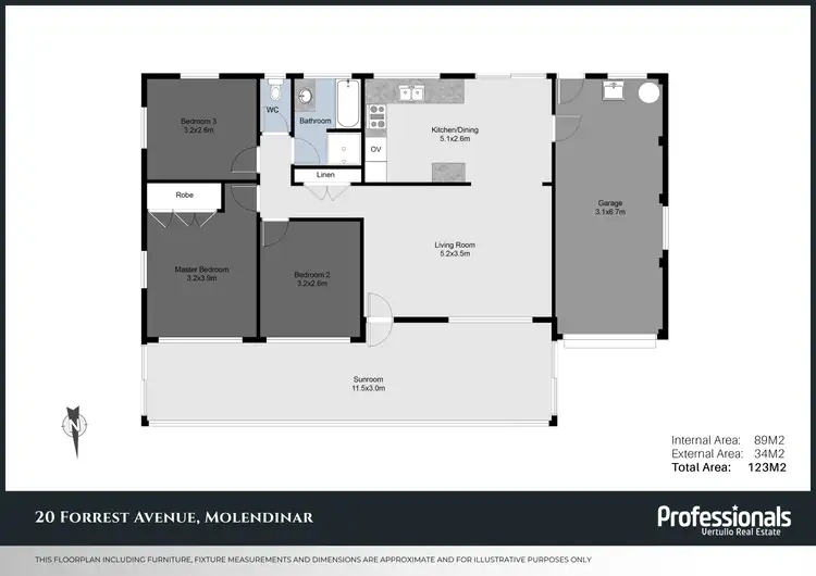 Floorplan of Homely house listing, 20 Forrest Avenue, Molendinar QLD 4214