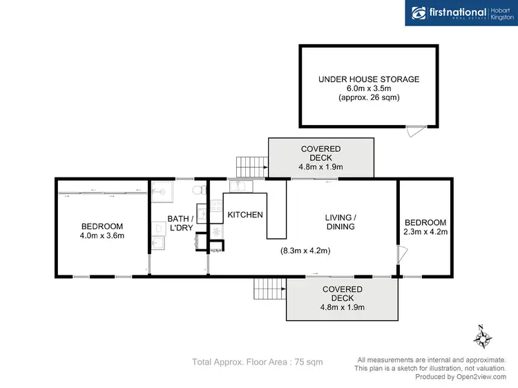 Floorplan of Homely house listing, 4884 Huon Highway, Geeveston TAS 7116