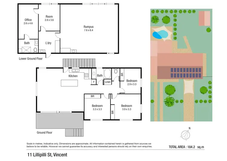 Floorplan of Homely house listing, 11 Lillipilli Street, Vincent QLD 4814