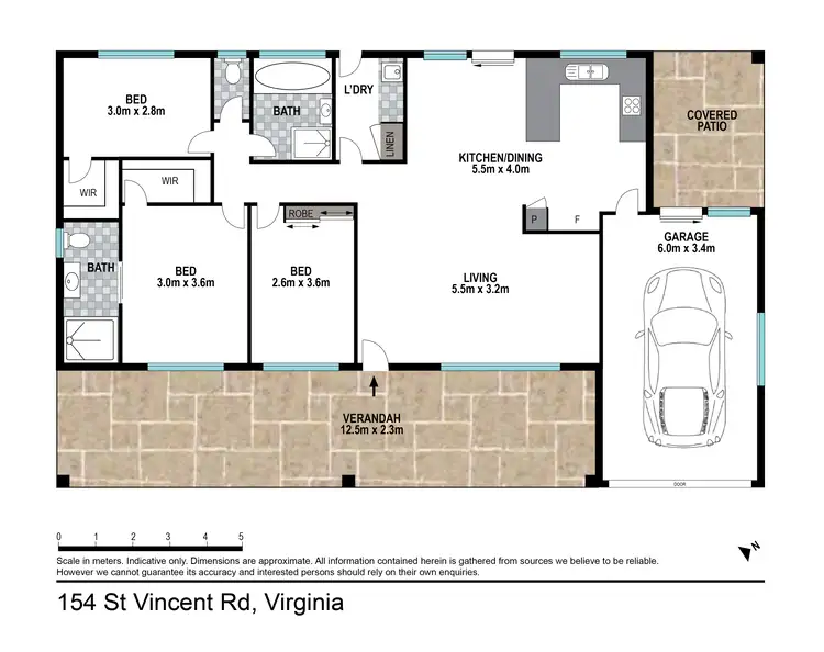 Floorplan of Homely house listing, 154 Saint Vincents Road, Virginia QLD 4014