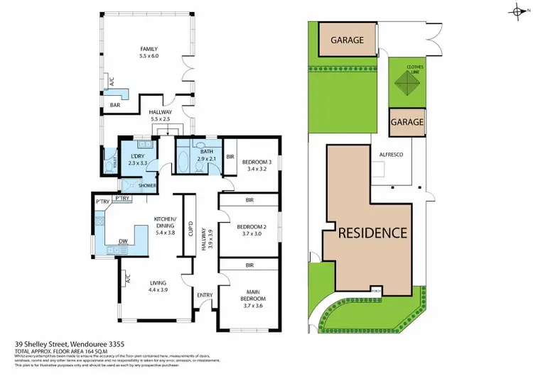Floorplan of Homely house listing, 39 Shelley Street, Wendouree VIC 3355