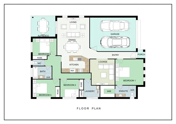 Floorplan of Homely house listing, 17 Tamron Drive, Mount Pleasant QLD 4740