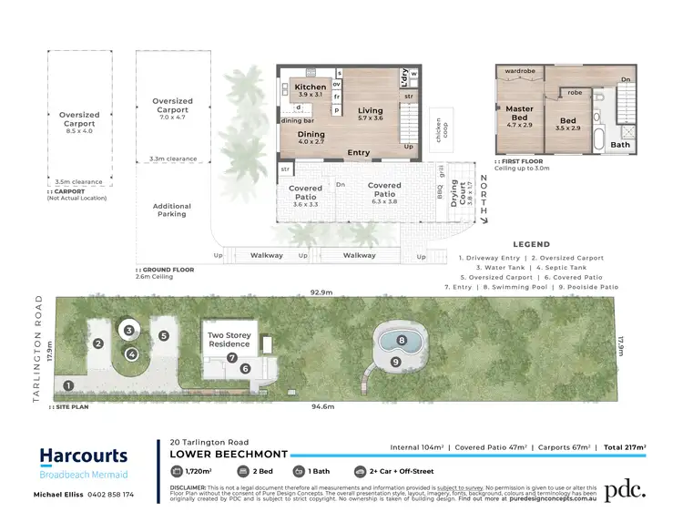 Floorplan of Homely house listing, 20 Tarlington Road, Lower Beechmont QLD 4211