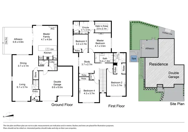 Floorplan of Homely house listing, 4 Tusmore Place, Mulgrave VIC 3170