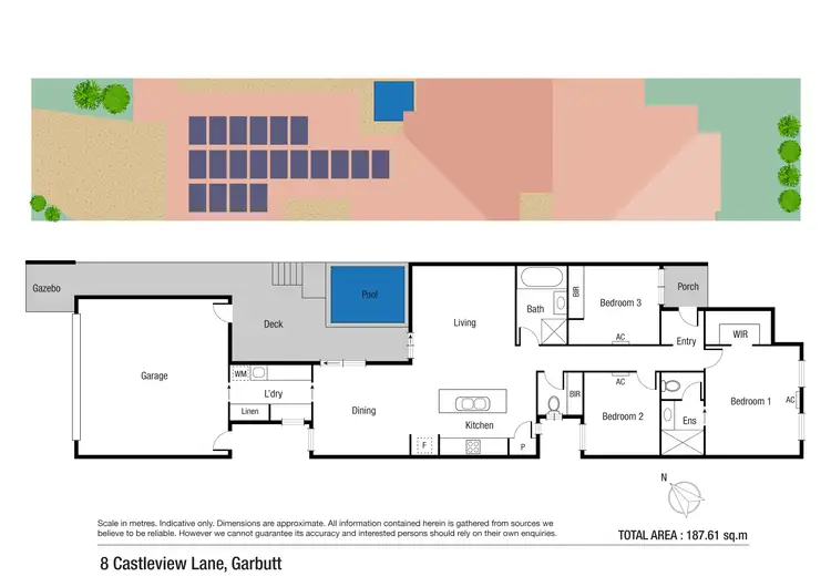 Floorplan of Homely house listing, 8 Castleview Lane, Garbutt QLD 4814