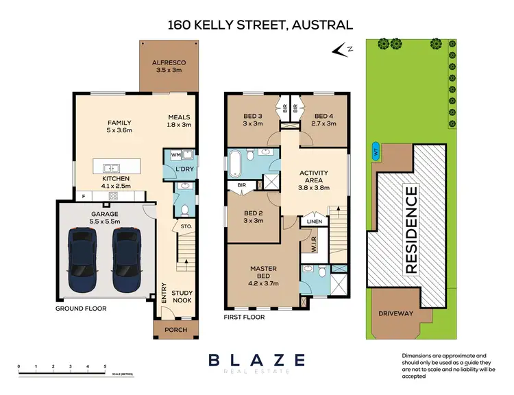 Floorplan of Homely house listing, 160 Kelly Street, Austral NSW 2179
