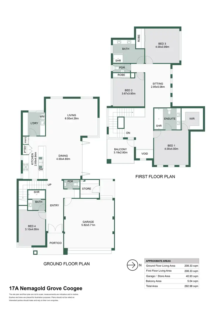 Floorplan of Homely house listing, 17A Nemagold Grove, Coogee WA 6166