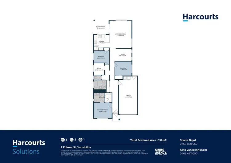 Floorplan of Homely house listing, 7 Fulmer Street, Yarrabilba QLD 4207