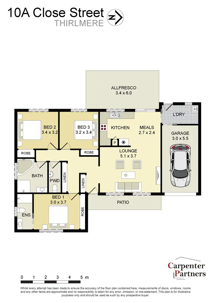 Floorplan of Homely house listing, 10A Close Street, Thirlmere NSW 2572
