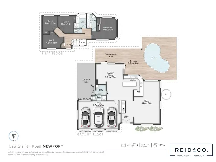 Floorplan of Homely house listing, 126 Griffith Road, Newport QLD 4020