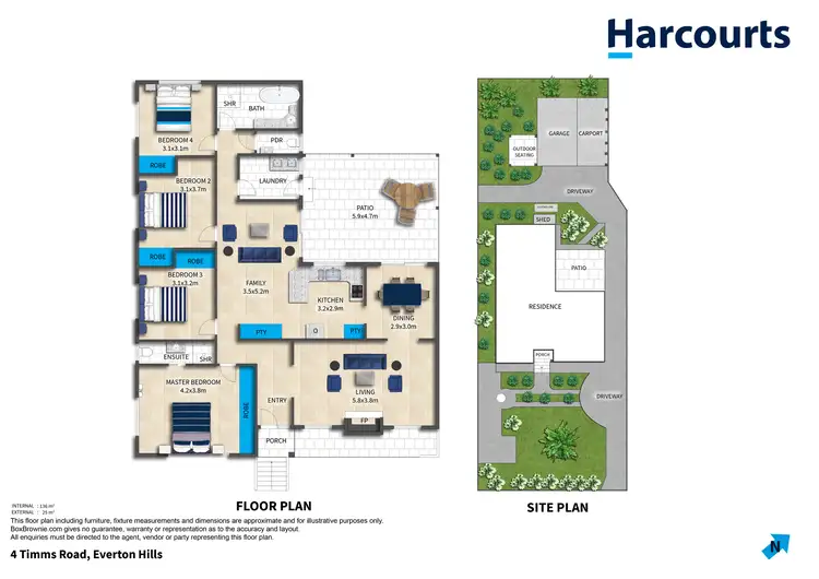 Floorplan of Homely house listing, 4a Timms Road, Everton Hills QLD 4053