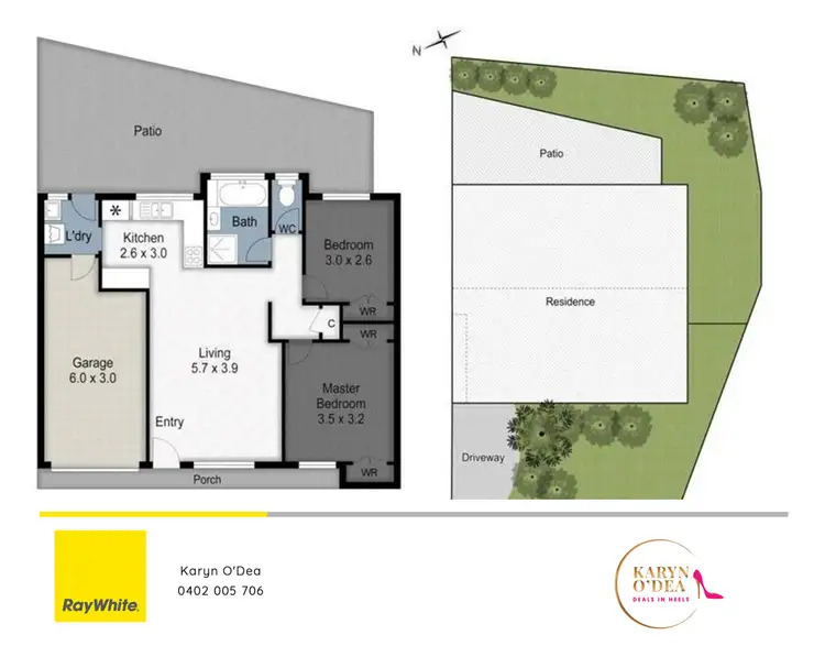 Floorplan of Homely villa listing, 7/54 Galloway Drive, Ashmore QLD 4214