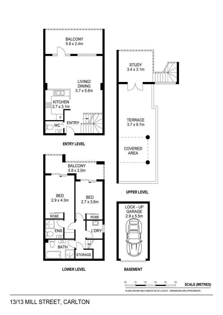 Floorplan of Homely unit listing, 13/13 Mill Street, Carlton NSW 2218