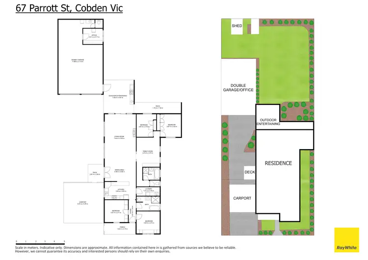 Floorplan of Homely house listing, 67 Parrott Street, Cobden VIC 3266