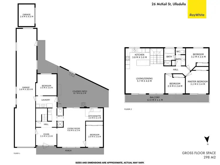 Floorplan of Homely house listing, 26 McKail Street, Ulladulla NSW 2539