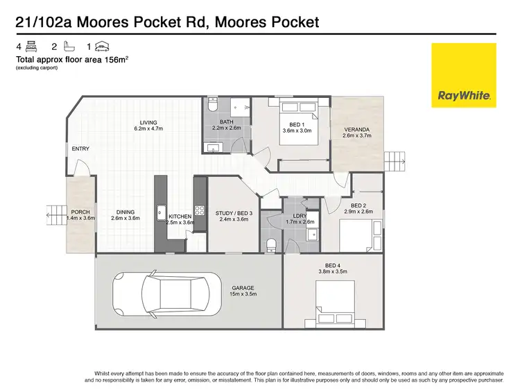 Floorplan of Homely house listing, 21/102a Moores Pocket Road, Moores Pocket QLD 4305