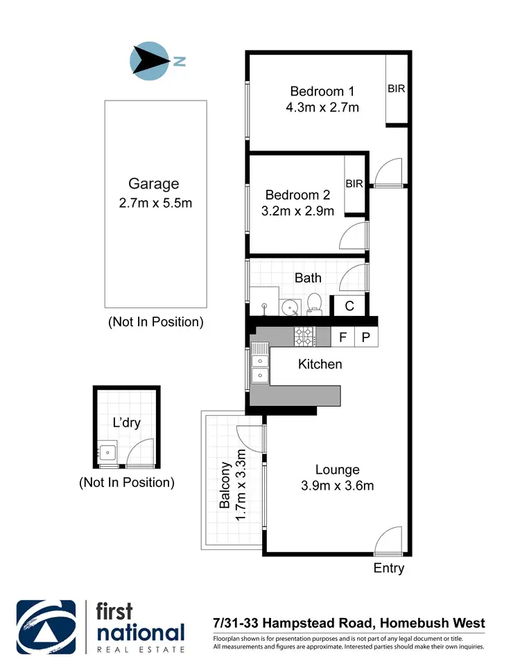 Floorplan of Homely unit listing, 7/31-33 Hampstead Road, Homebush West NSW 2140