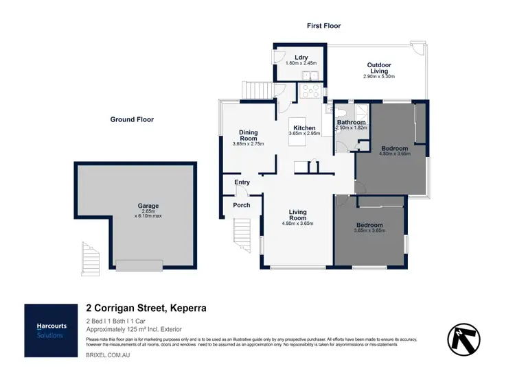 Floorplan of Homely house listing, 2 Corrigan Street, Keperra QLD 4054