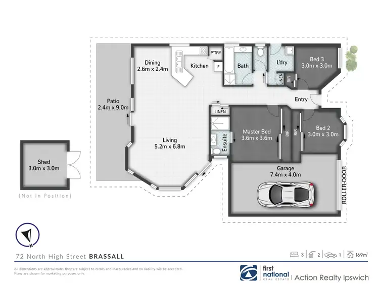 Floorplan of Homely house listing, 72 North High Street, Brassall QLD 4305