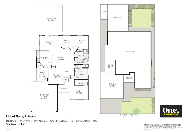 Floorplan of Homely house listing, 29 Hird Place, Palmyra WA 6157