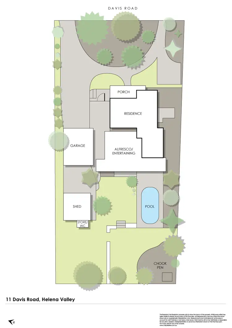 Floorplan of Homely house listing, 11 Davis Road, Helena Valley WA 6056