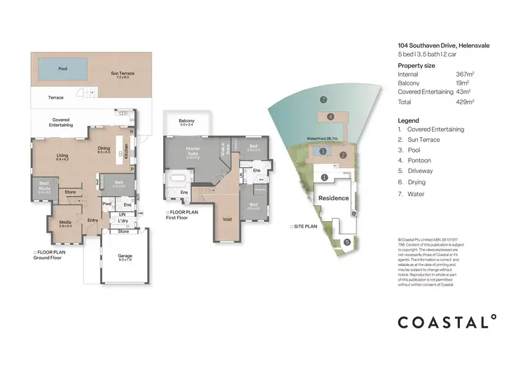 Floorplan of Homely house listing, 104 Southaven Drive, Helensvale QLD 4212
