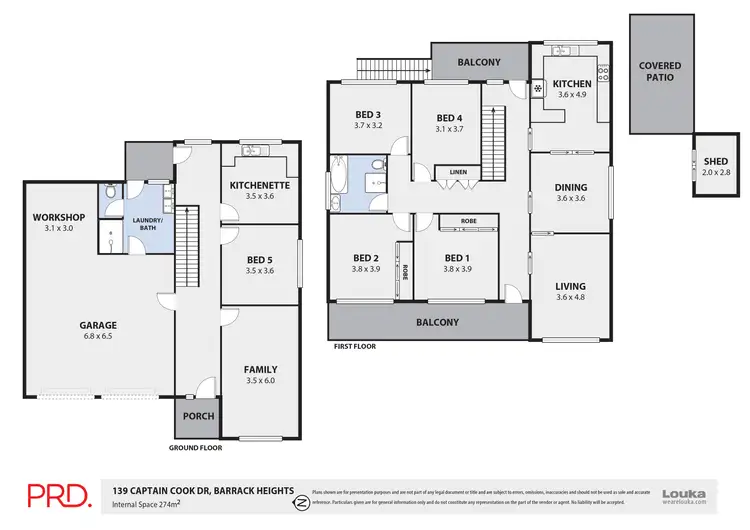 Floorplan of Homely house listing, 139 Captain Cook Drive, Barrack Heights NSW 2528