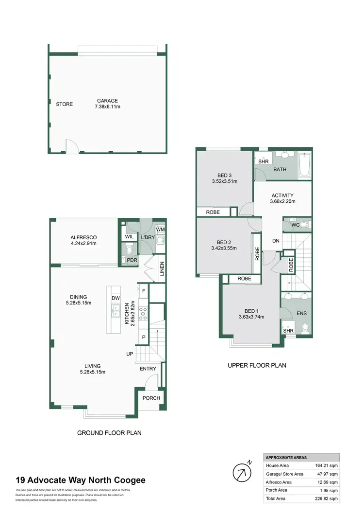 Floorplan of Homely house listing, 19 Advocate Way, North Coogee WA 6163