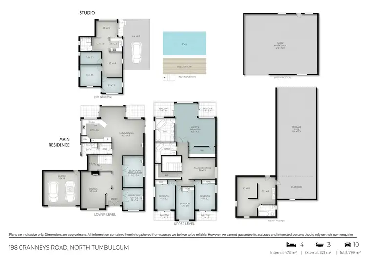 Floorplan of Homely rural property listing, 198 Cranneys Road, North Tumbulgum NSW 2490