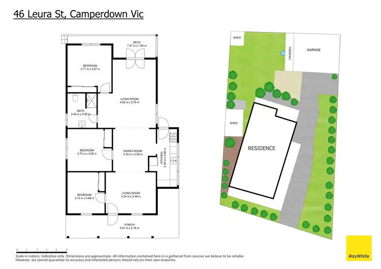 Floorplan of Homely house listing, 46 Leura Street, Camperdown VIC 3260