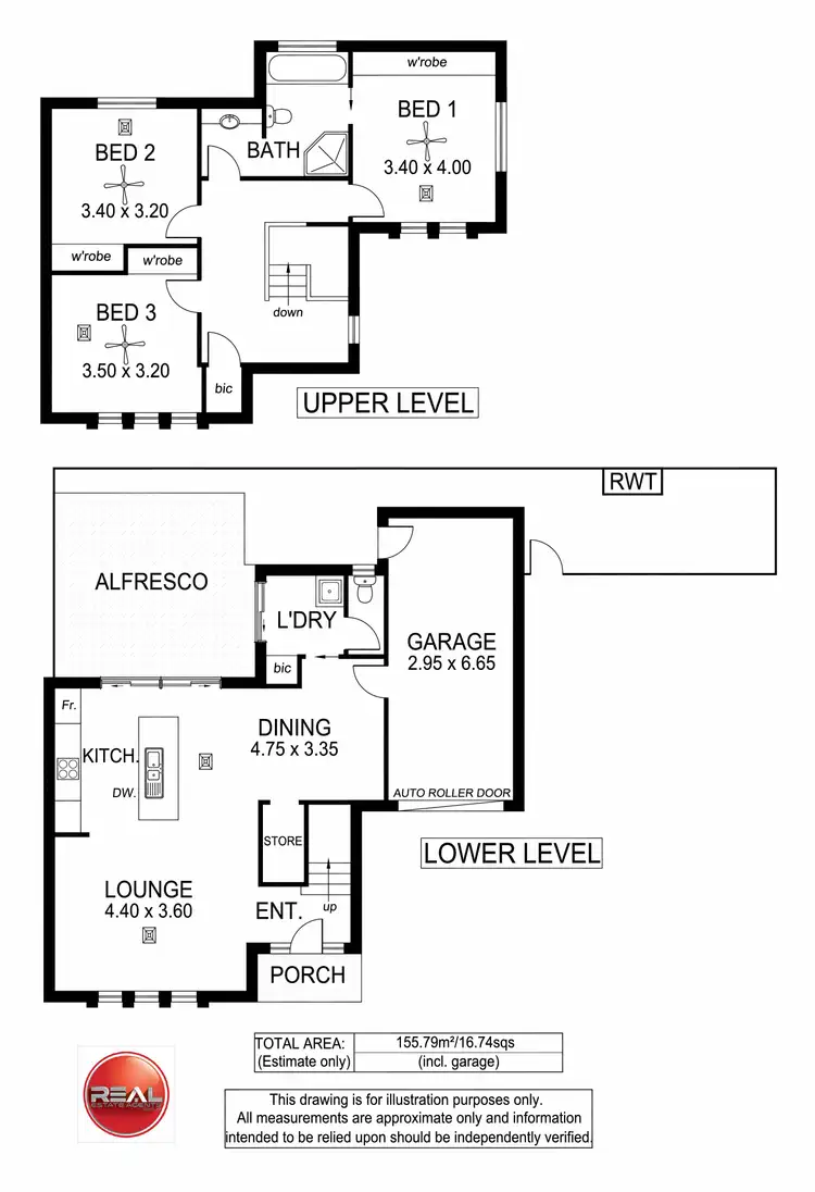 Floorplan of Homely house listing, Res 2/286 Diagonal Road, Oaklands Park SA 5046