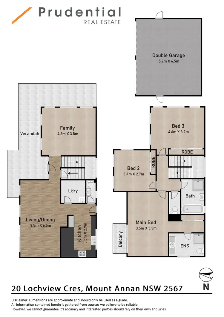 Floorplan of Homely house listing, 20 Lochview Crescent, Mount Annan NSW 2567