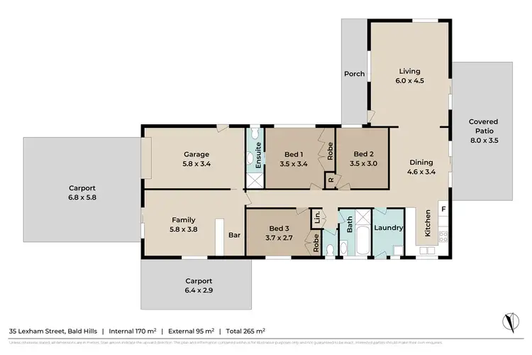Floorplan of Homely house listing, 35 Lexham Street, Bald Hills QLD 4036