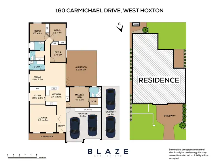 Floorplan of Homely house listing, 160 Carmichael Drive, West Hoxton NSW 2171