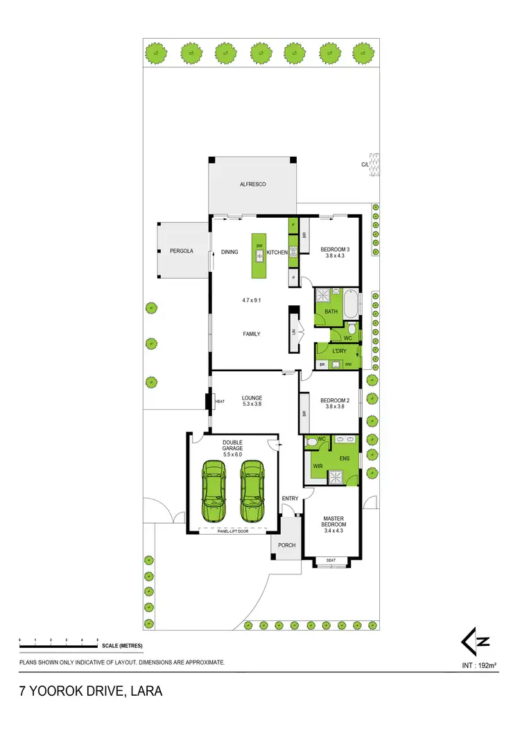 Floorplan of Homely house listing, 7 Yoorok Drive, Lara VIC 3212