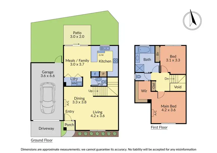 Floorplan of Homely townhouse listing, 2/30 Simon Court, Hampton Park VIC 3976