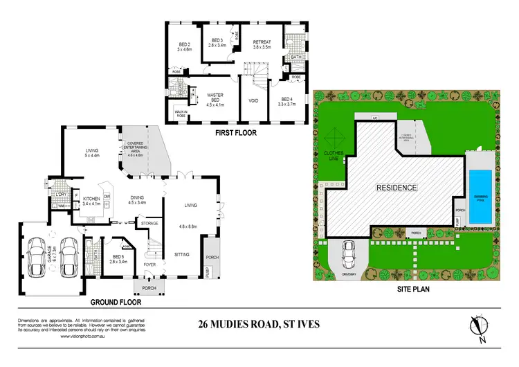 Floorplan of Homely house listing, 26 Mudies Road, St Ives NSW 2075