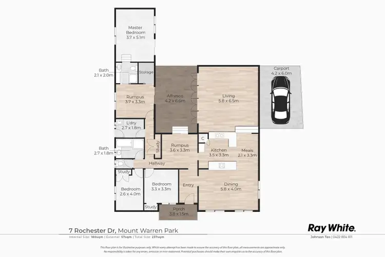Floorplan of Homely house listing, 7, 9, 11 & 13 Rochester Drive, Mount Warren Park QLD 4207