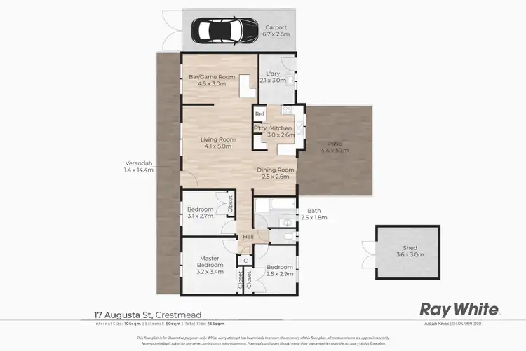Floorplan of Homely house listing, 17 Augusta Street, Crestmead QLD 4132