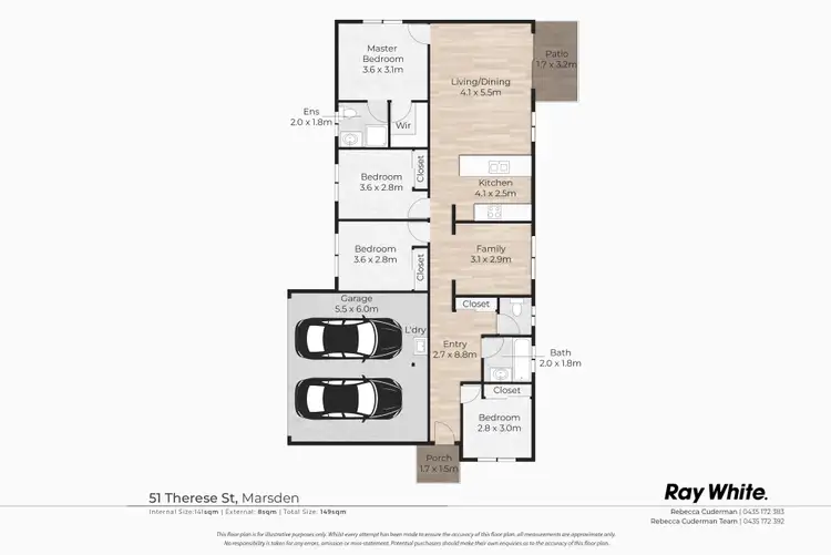 Floorplan of Homely house listing, 51 Therese Street, Marsden QLD 4132