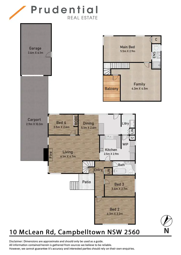 Floorplan of Homely house listing, 10 McLean Road, Campbelltown NSW 2560