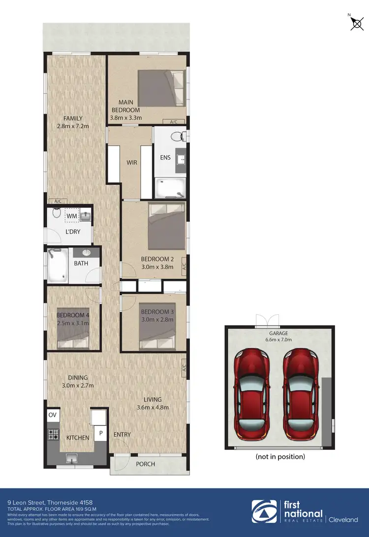 Floorplan of Homely house listing, 9 Leon Street, Thorneside QLD 4158