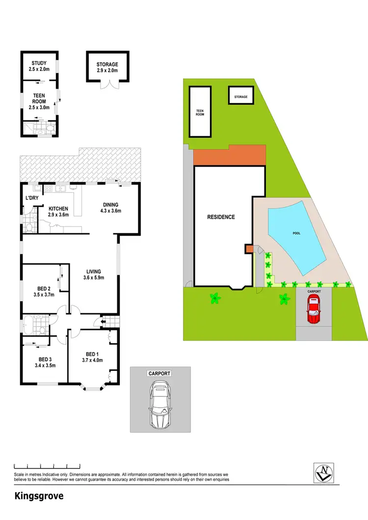 Floorplan of Homely house listing, 289 Stoney Creek Road, Kingsgrove NSW 2208