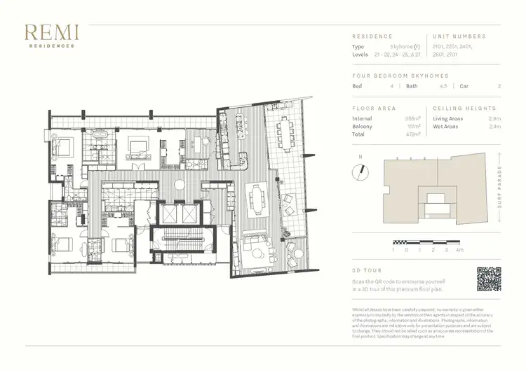 Floorplan of Homely apartment listing, Address available on request