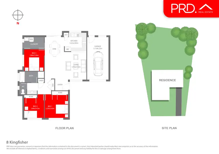 Floorplan of Homely house listing, 8 Kingfisher Terrace, Jubilee Pocket QLD 4802