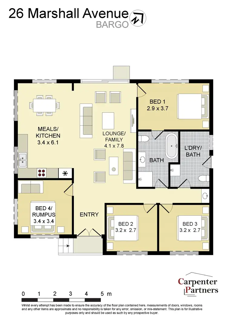 Floorplan of Homely house listing, 26 Marshall Avenue, Bargo NSW 2574