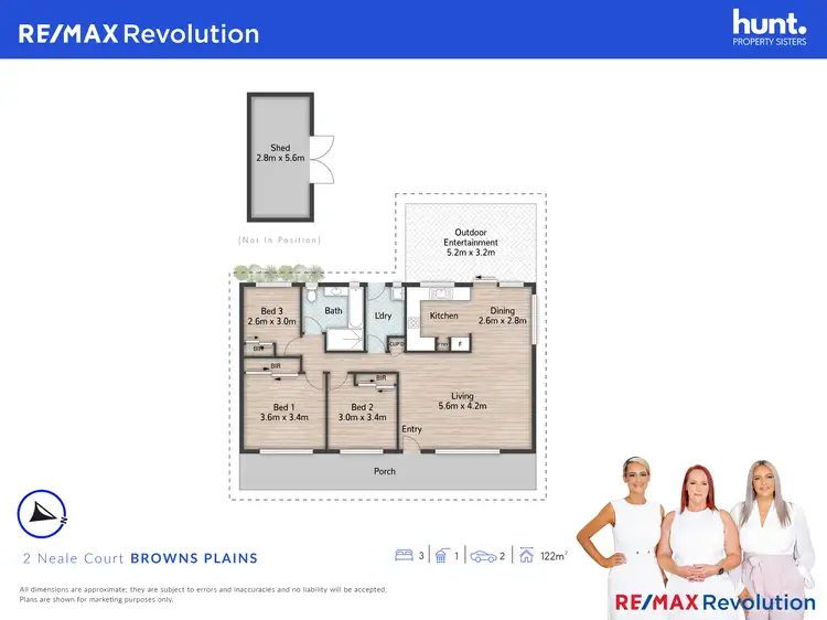 Floorplan of Homely house listing, 2 Neale Court, Browns Plains QLD 4118