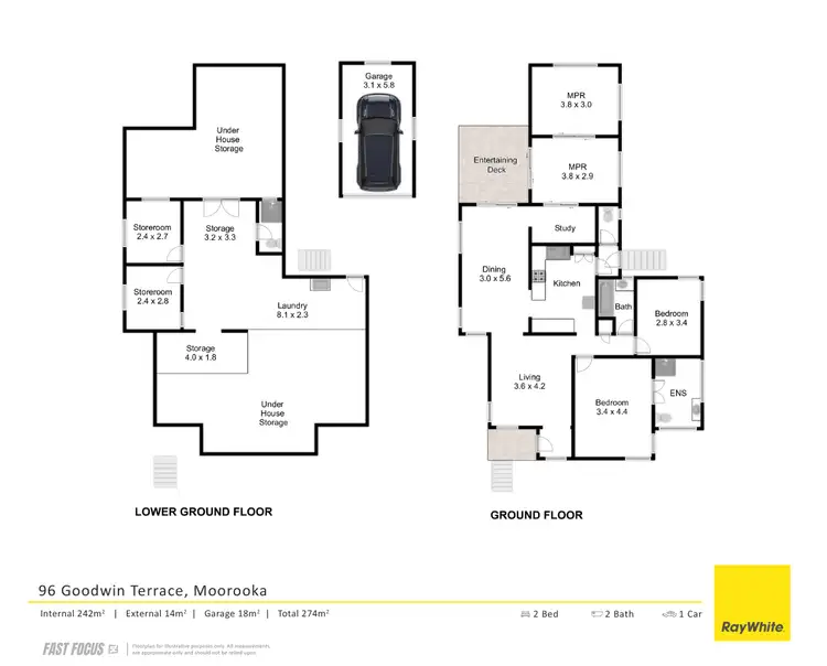 Floorplan of Homely house listing, 96 Goodwin Terrace, Moorooka QLD 4105